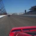 Driving on the Indianapolis Speedway