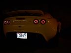 Lotus cars in parking garage