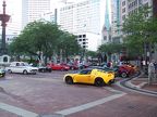 Lotus cars on Indianapolis Center Circle