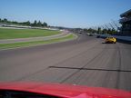 Lotus cars on Indianapolis Speedway