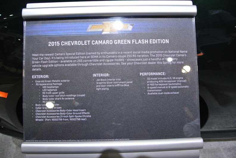 2014 Sema Camaro Green Flash (100)